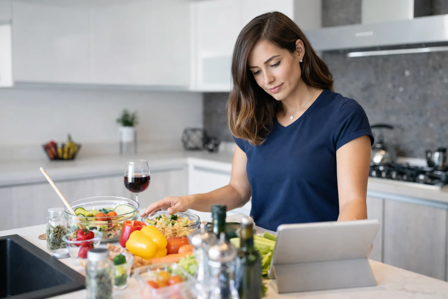 Zavora meal planning weekly grid preview